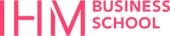 Logo of IHM Business School with the name in a word mark