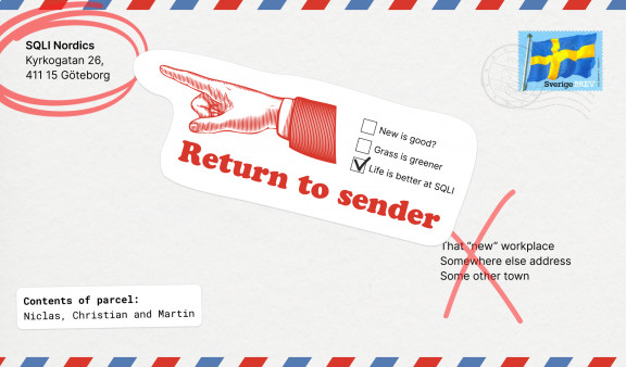 Picture of envelope with "return to sender" stamp