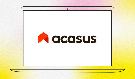 Acasus on laptopscreen